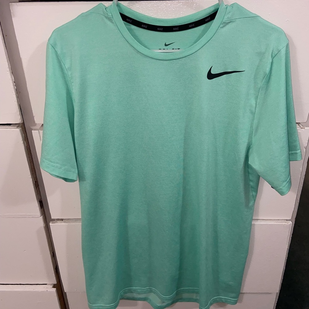 Nike Turquoise Dri-Fit Shirt Men’s Small